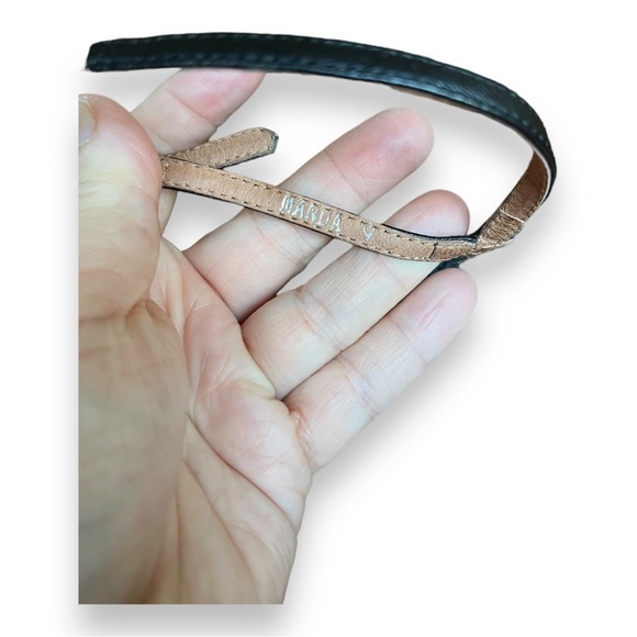 Jeffrey Campbell Black Leather Woven Ankle Strap Flats Size 9 - Picture 10 of 10